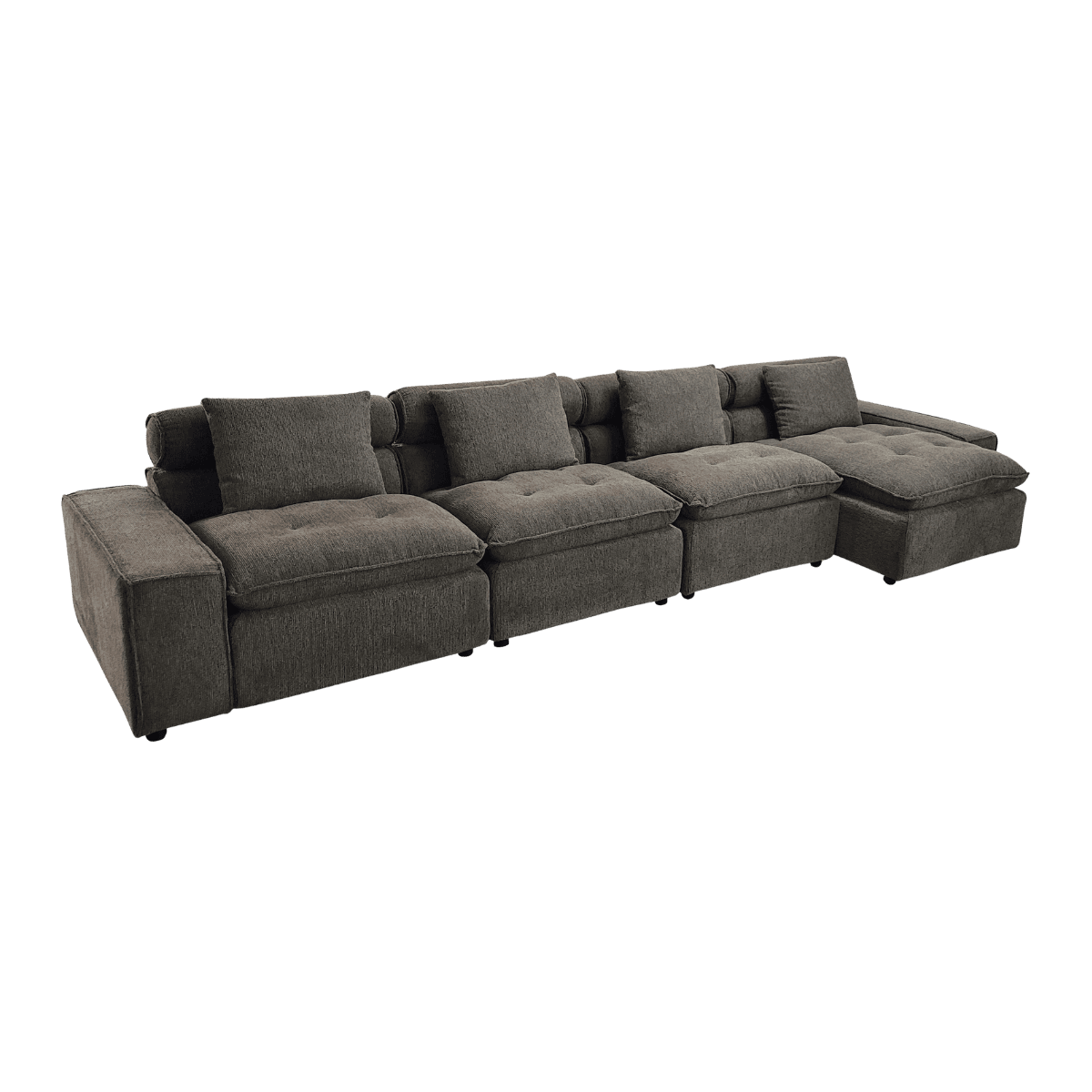 Salon d'angle en tissu