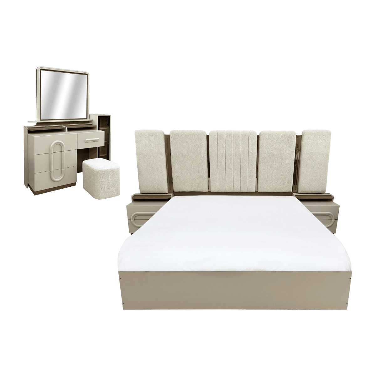 Chambre à coucher sans armoire DIVAN