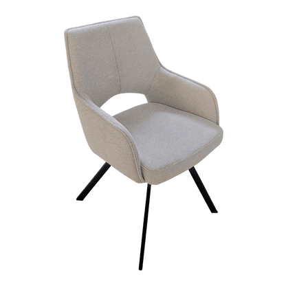 Chaise pour table à manger en tissu