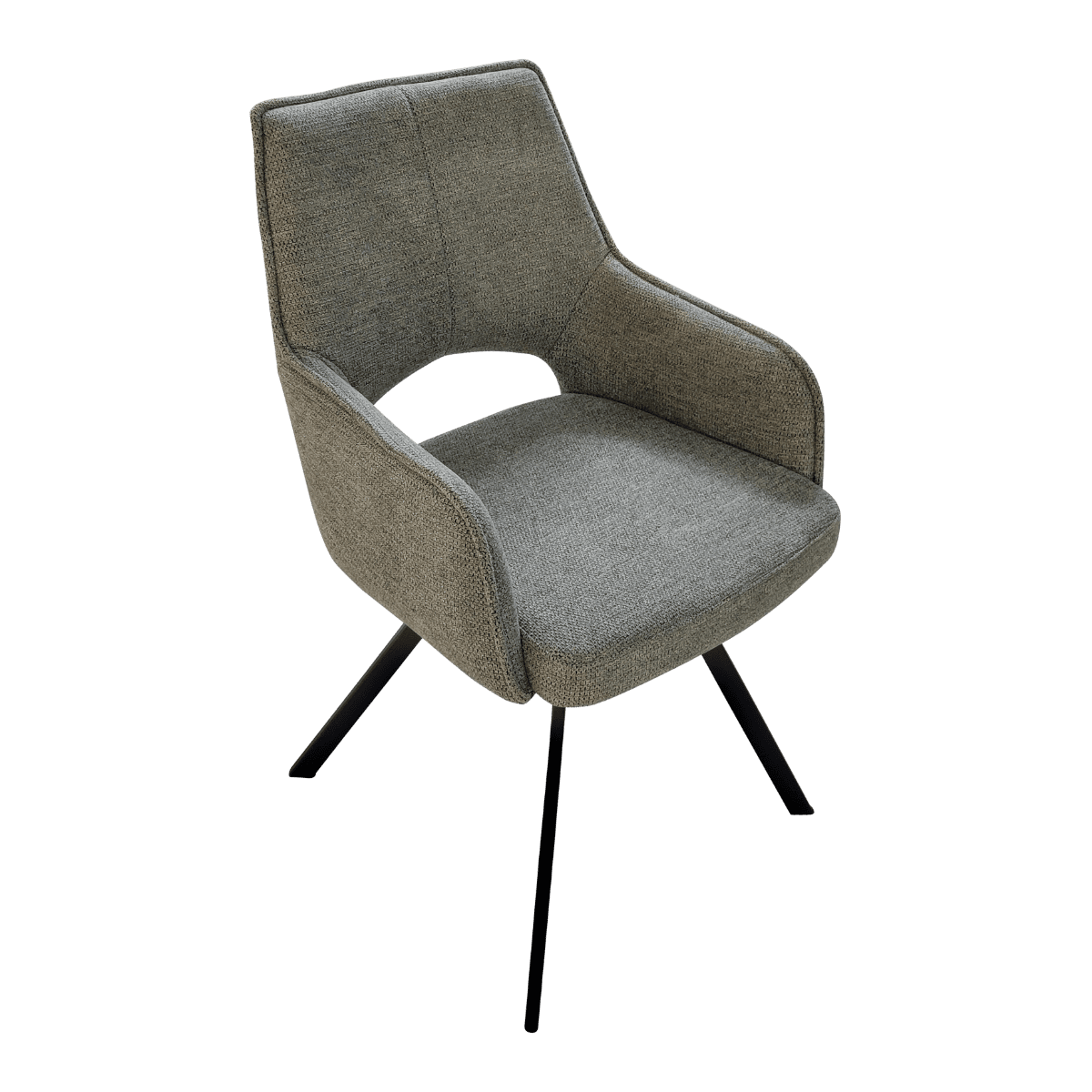 Chaise pour table à manger en tissu