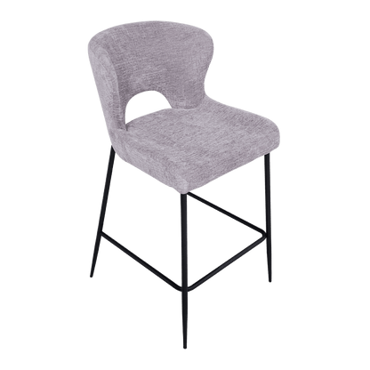 Chaise de bar en tissu