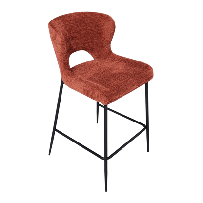 Chaise de bar en tissu