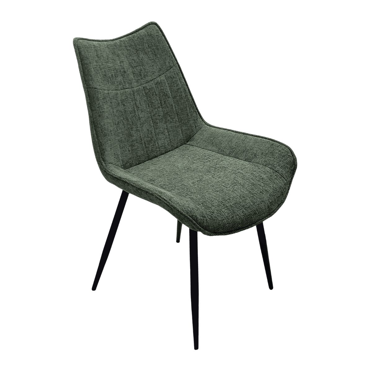 Chaise pour table à manger en tissu