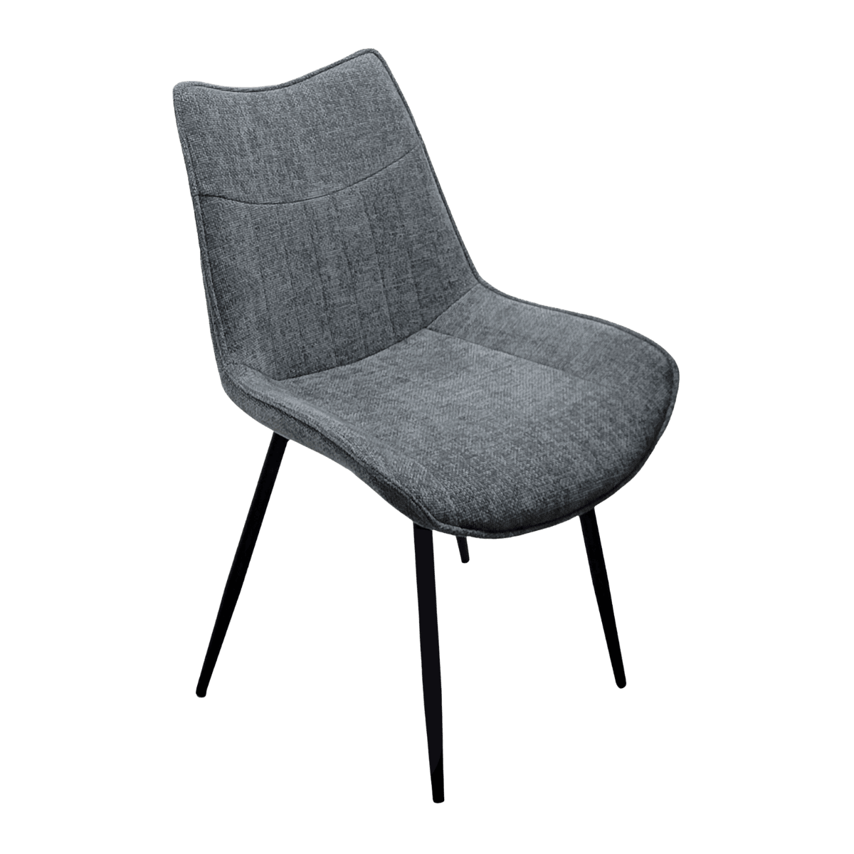 Chaise pour table à manger en tissu