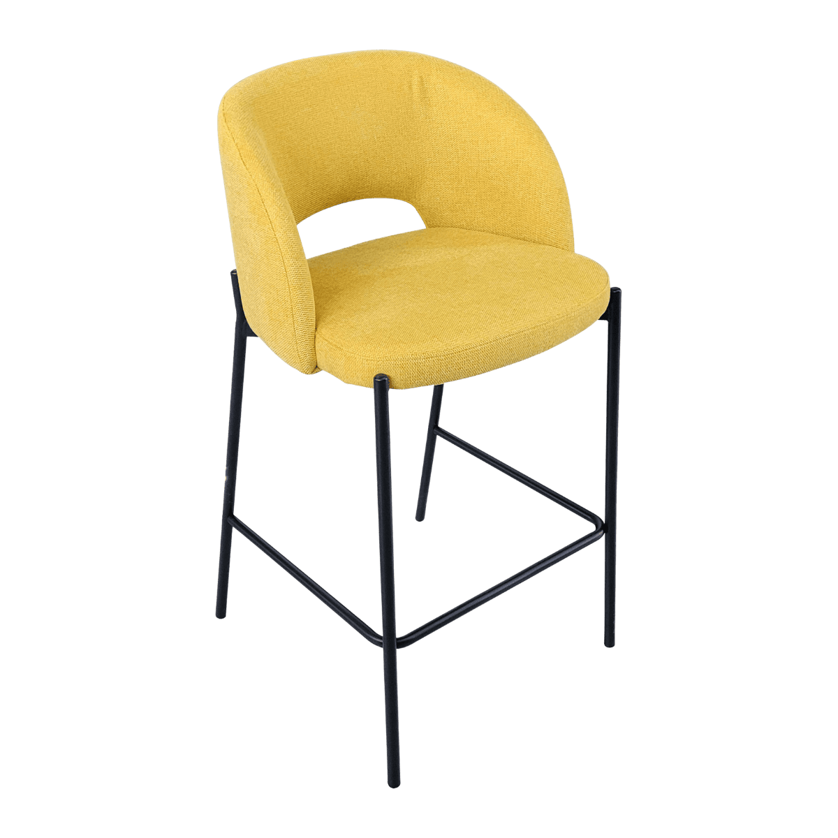 Chaise de bar en tissu