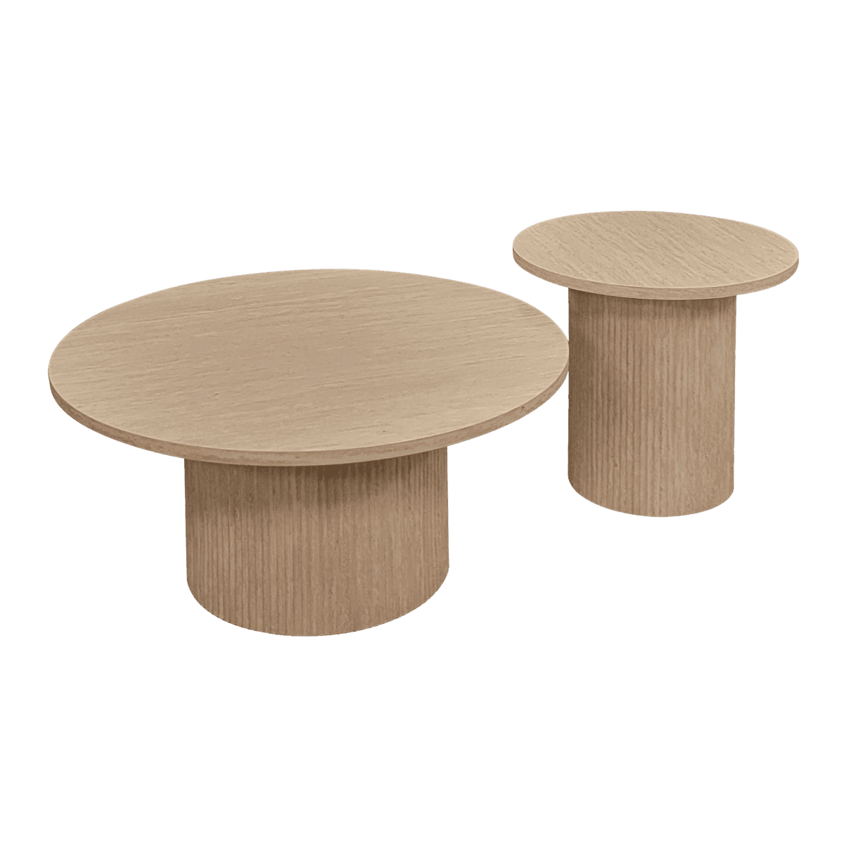 SET DE 2 TABLES BASSES