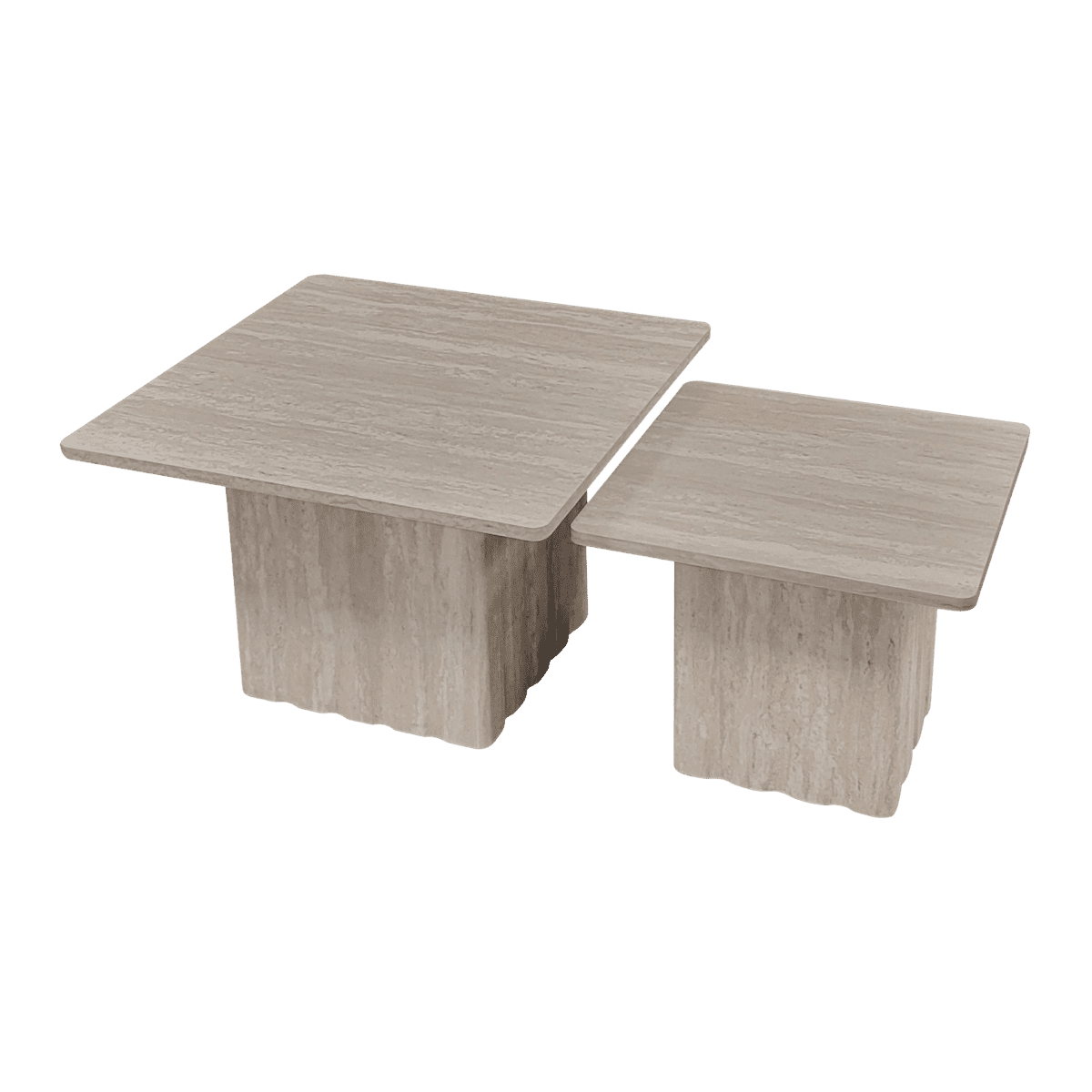 SET DE 2 TABLES BASSES