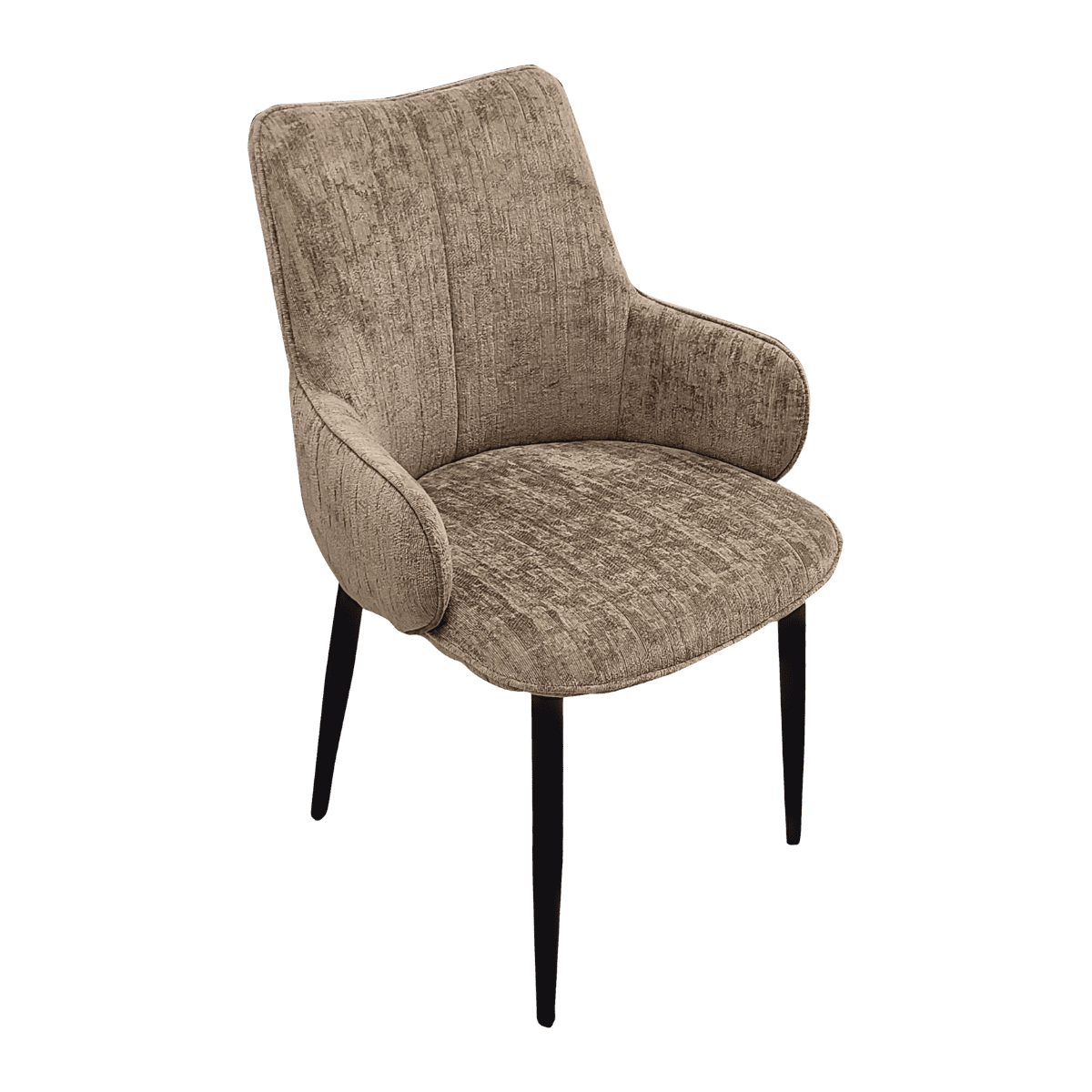 Chaise pour table à manger en tissu