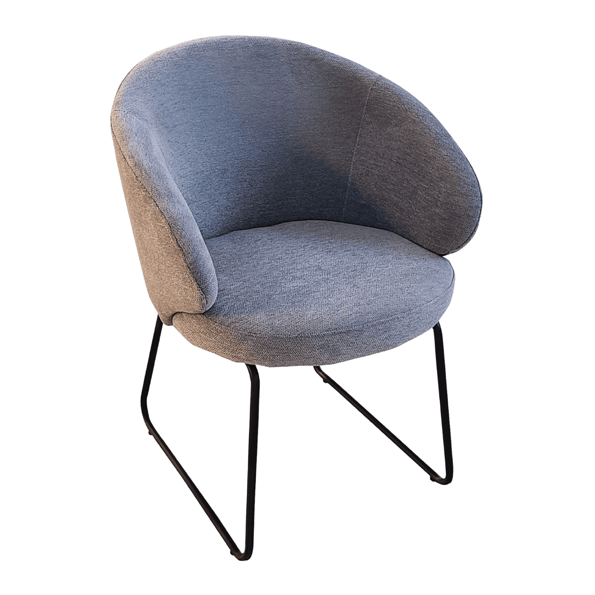 Chaise pour table à manger en tissu