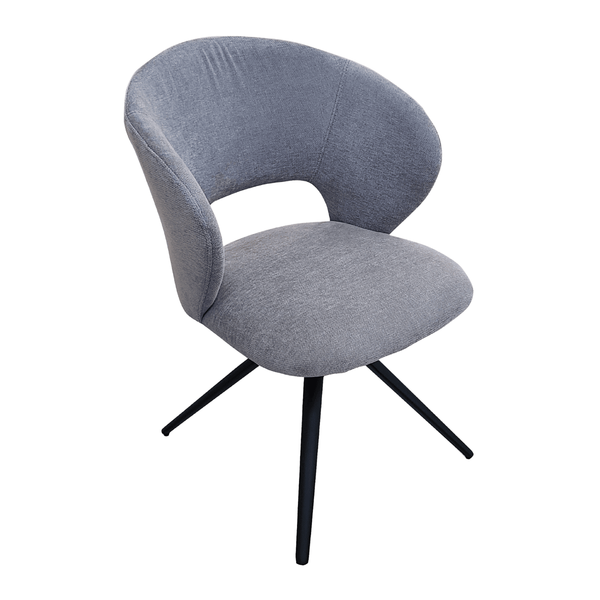 Chaise pour table à manger en tissu