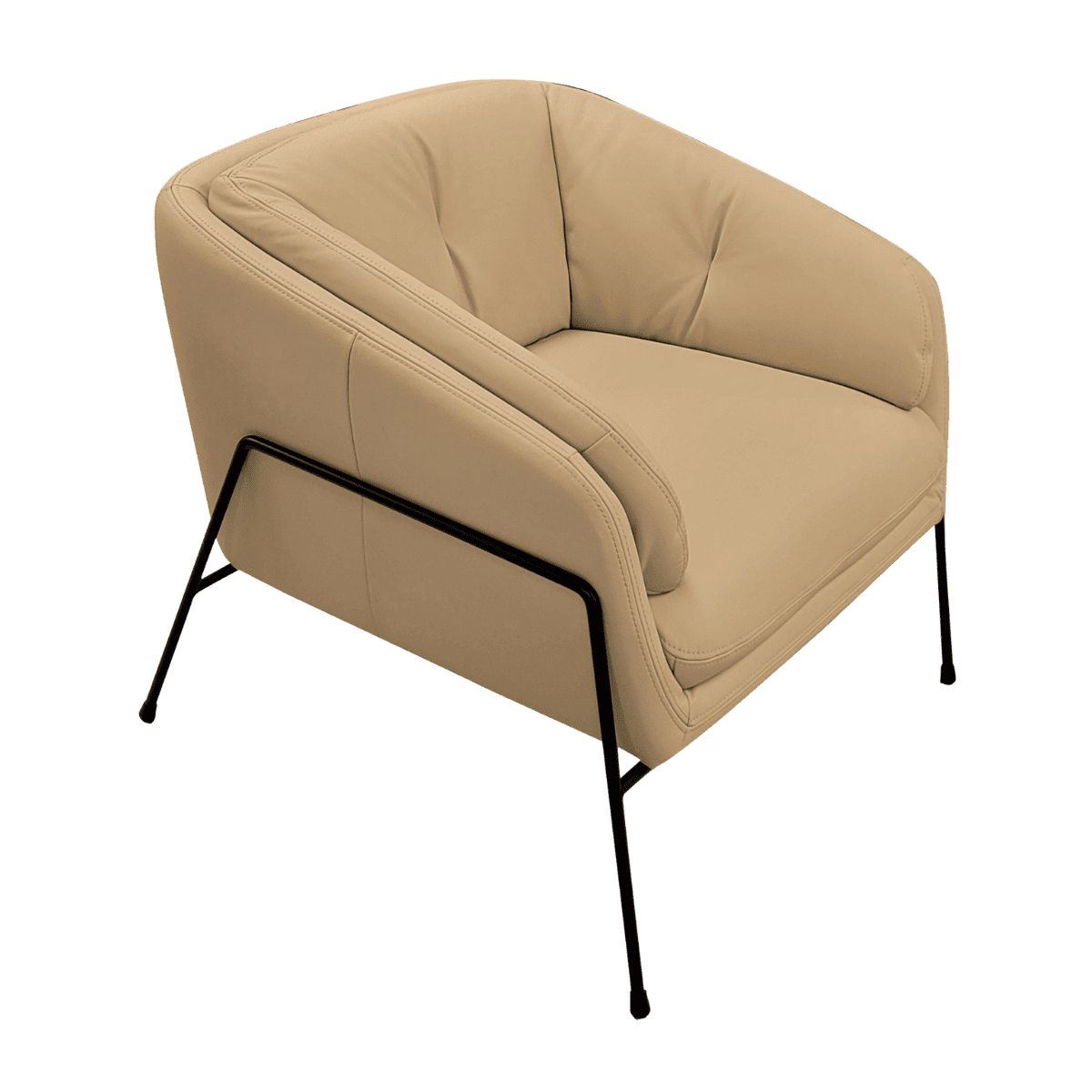 Fauteuil en cuir