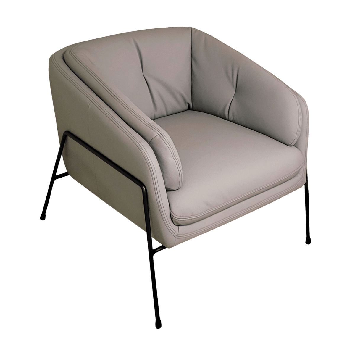 Fauteuil en cuir
