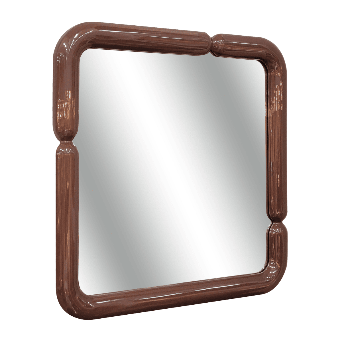 Miroir High Gloss Wine Red