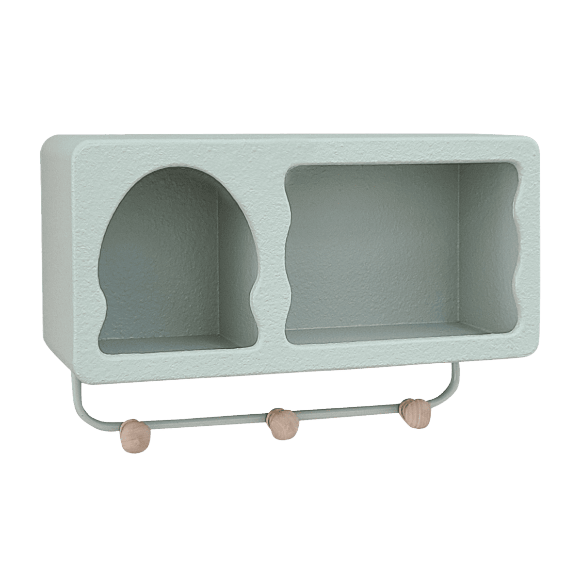 Etagère murale avec accroches
