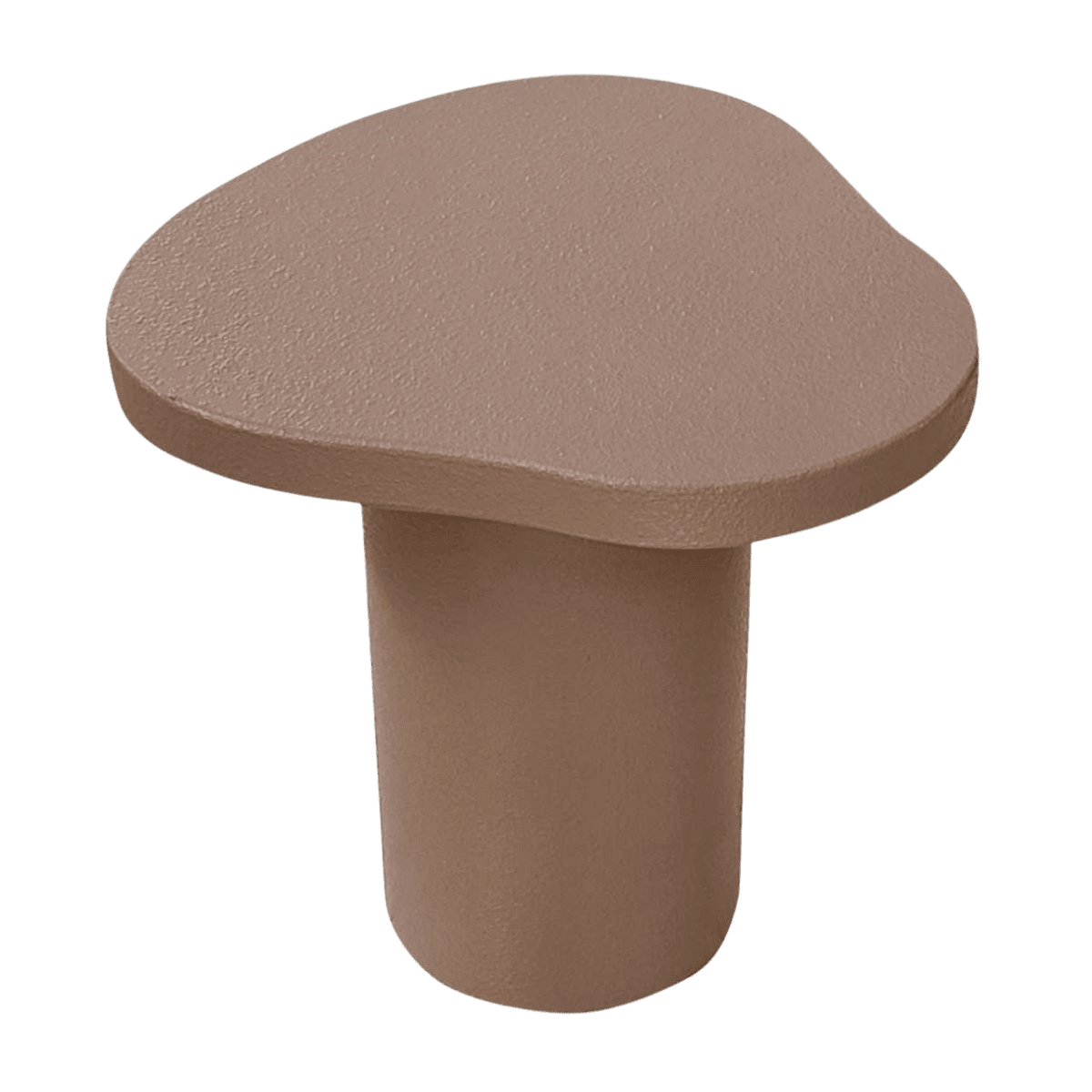 Table de coin wavy Taupe