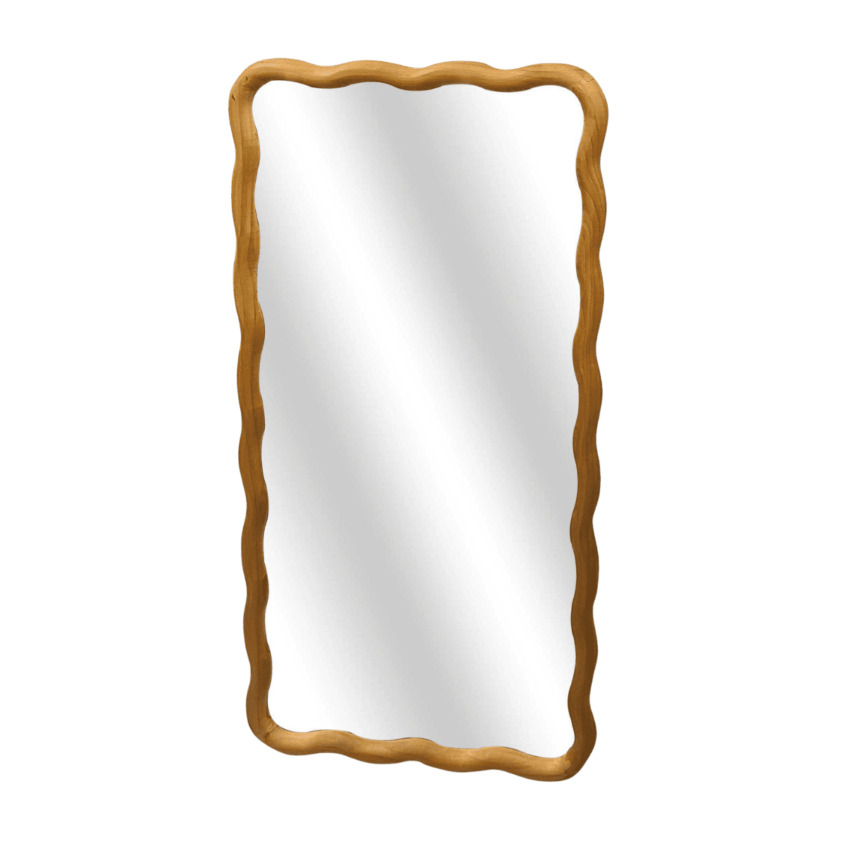 Miroir Wavy Wood