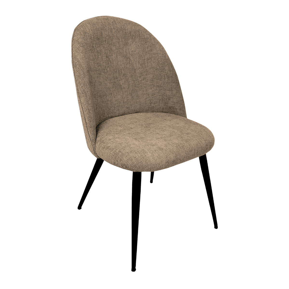 Chaise pour table à manger en tissu