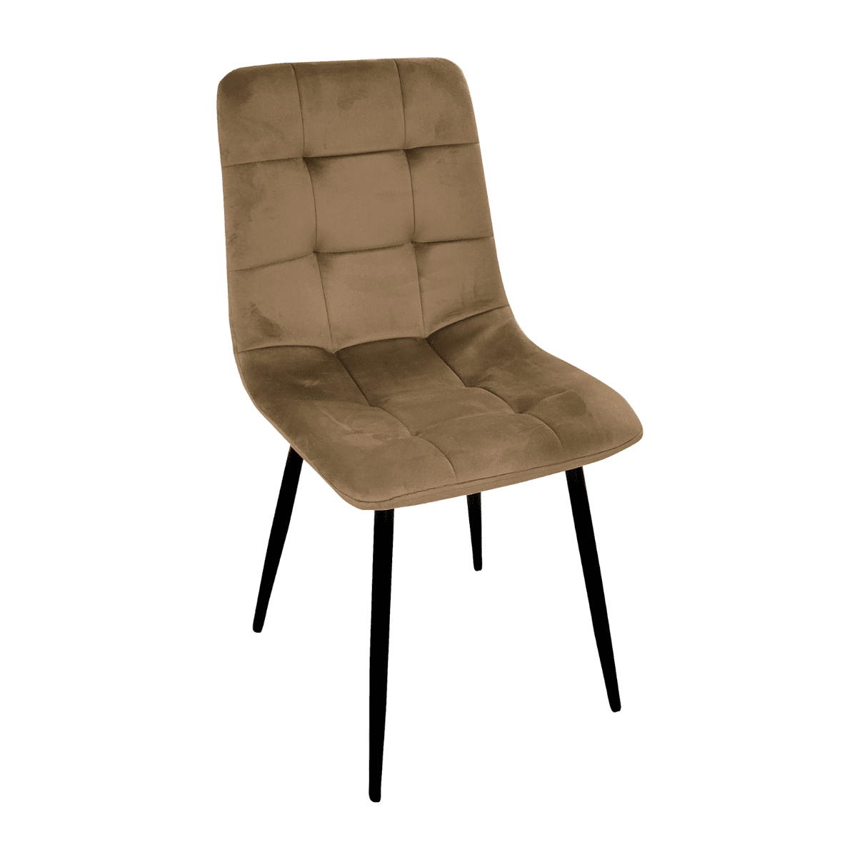 Chaise pour table à manger en velours