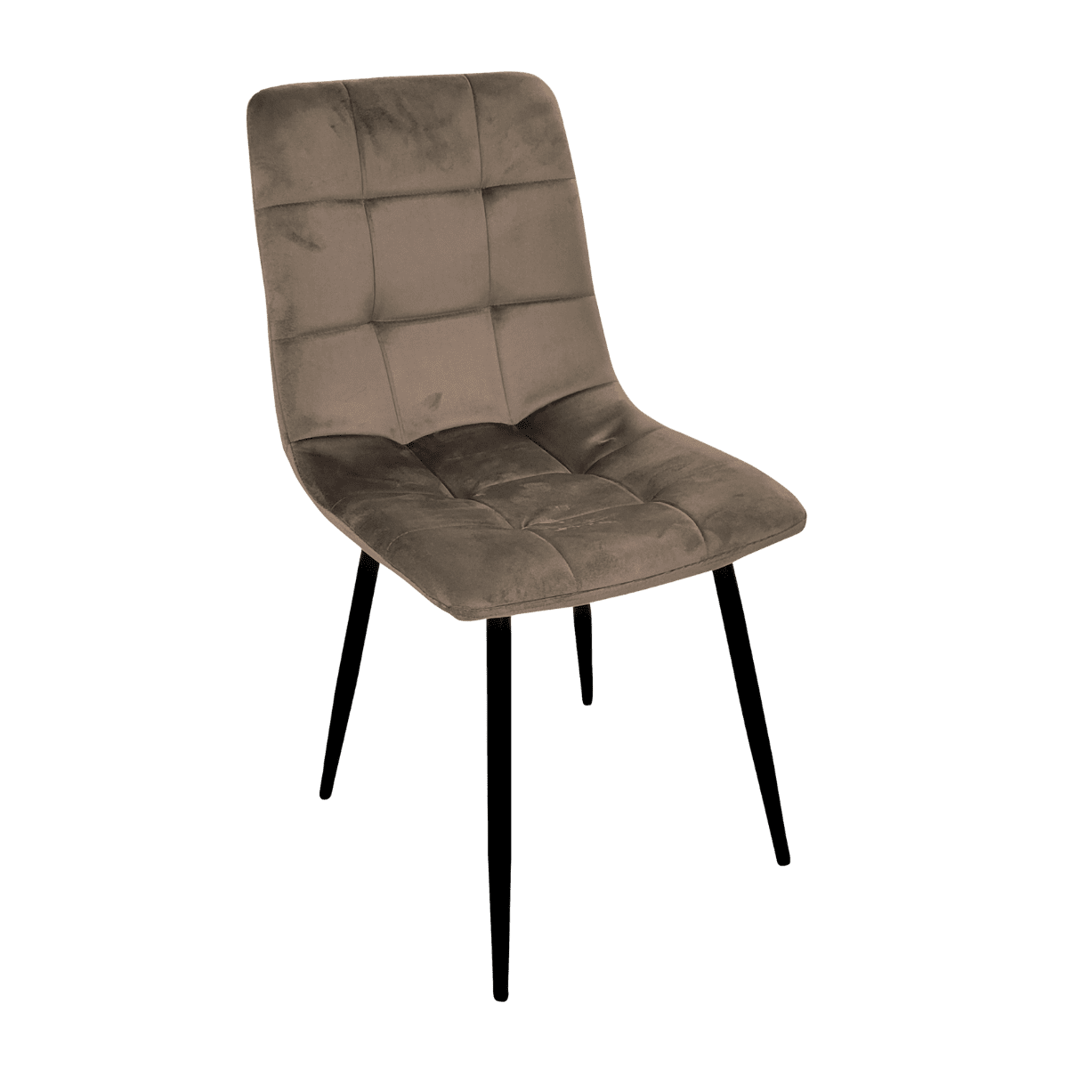 Chaise pour table à manger en velours