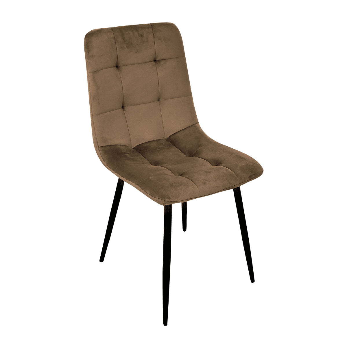 Chaise pour table à manger en velours