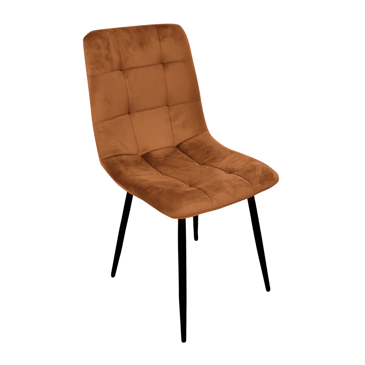 Chaise pour table à manger en velours