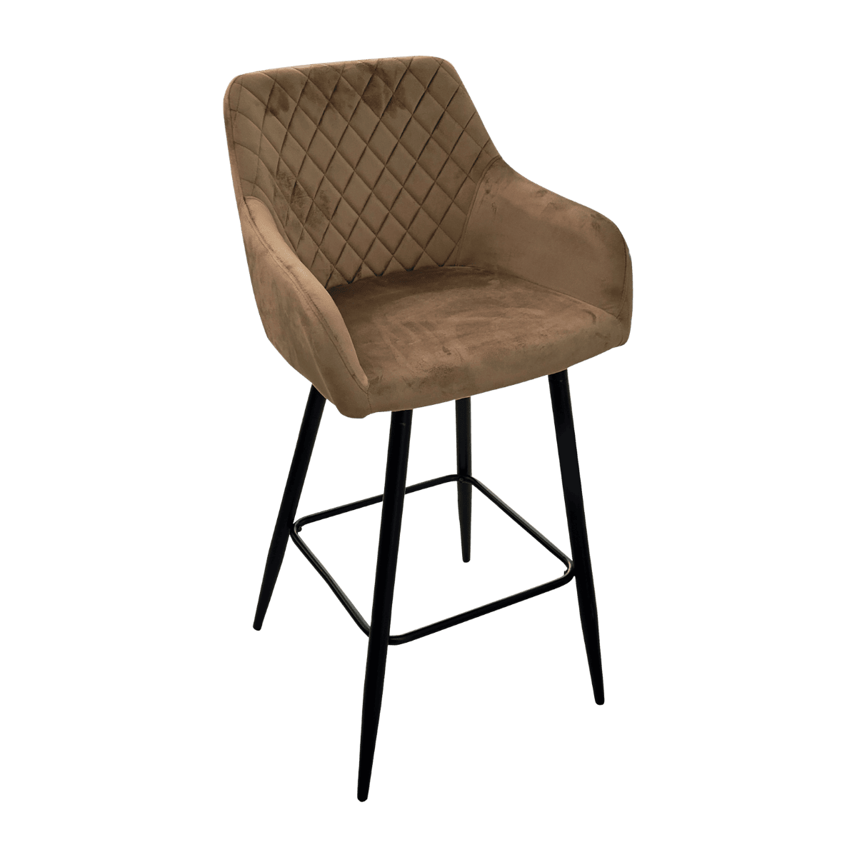 Chaise de bar en tissu