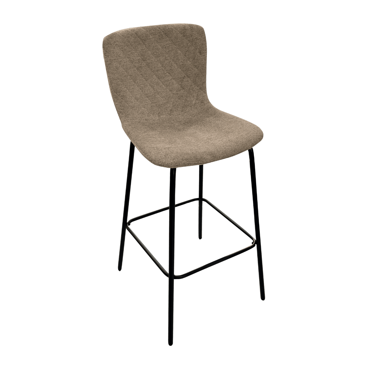Chaise de bar en tissu