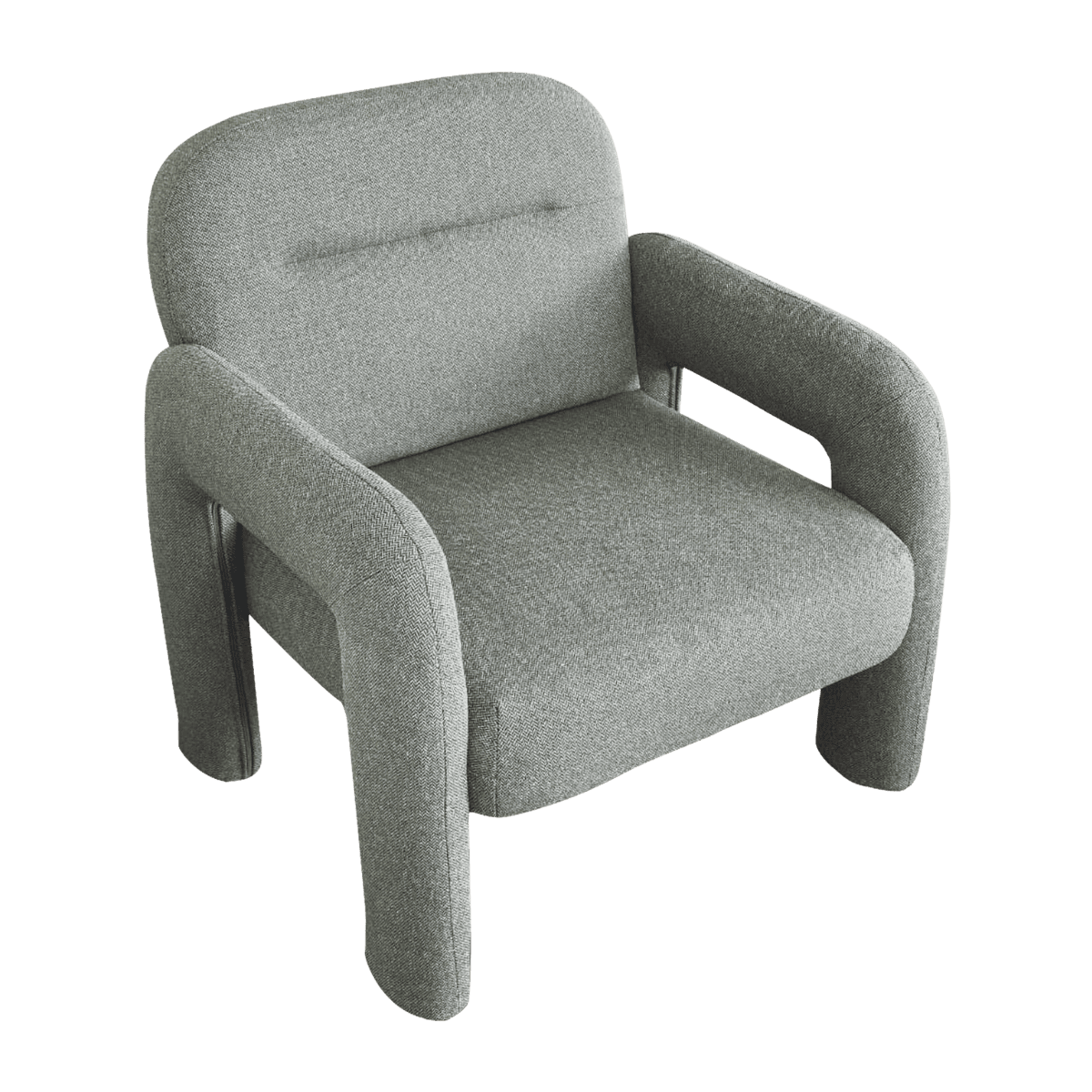 Fauteuil club en tissu