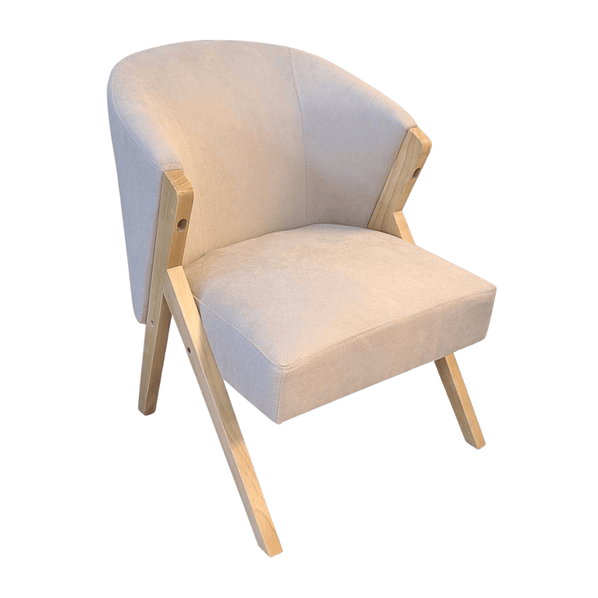 Fauteuil club en tissu