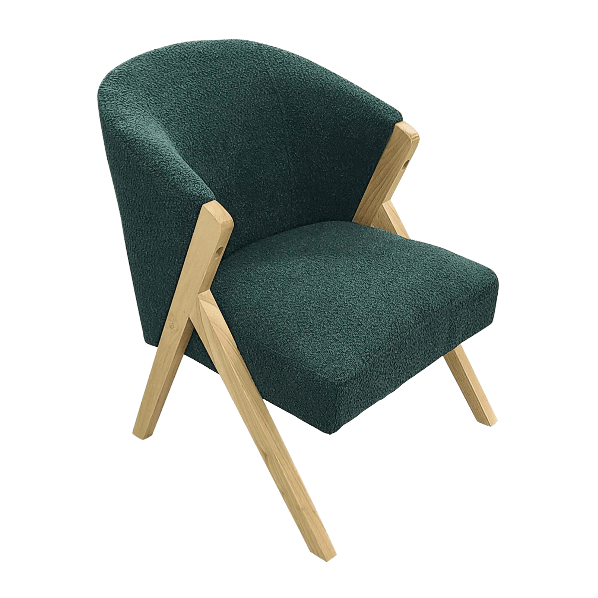 Fauteuil club en tissu