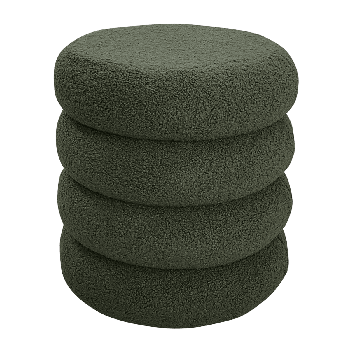 Pouf en tissu