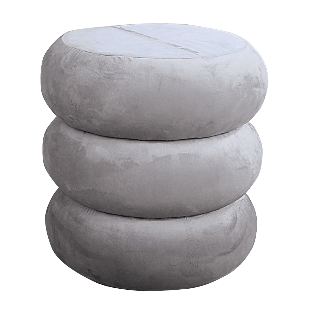 Pouf en velours