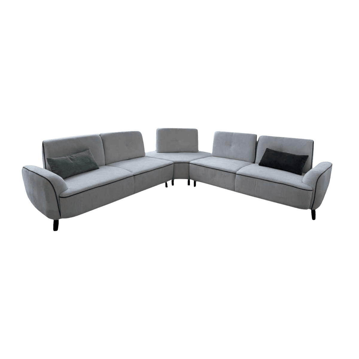 Salon d'angle en tissu