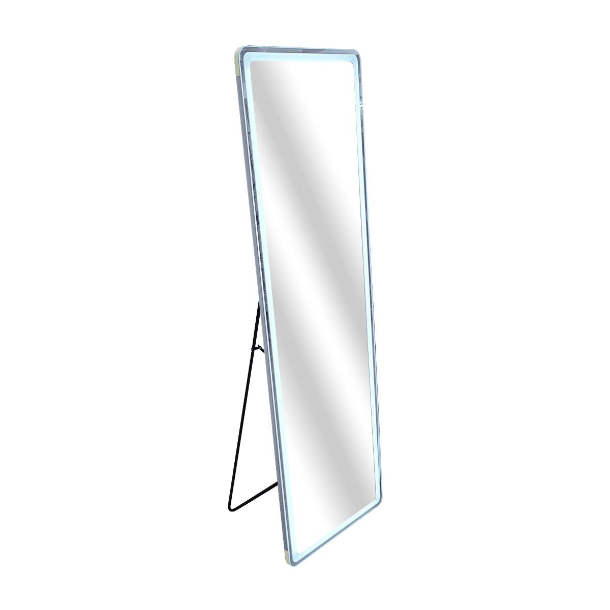 Miroir sur pied avec LED