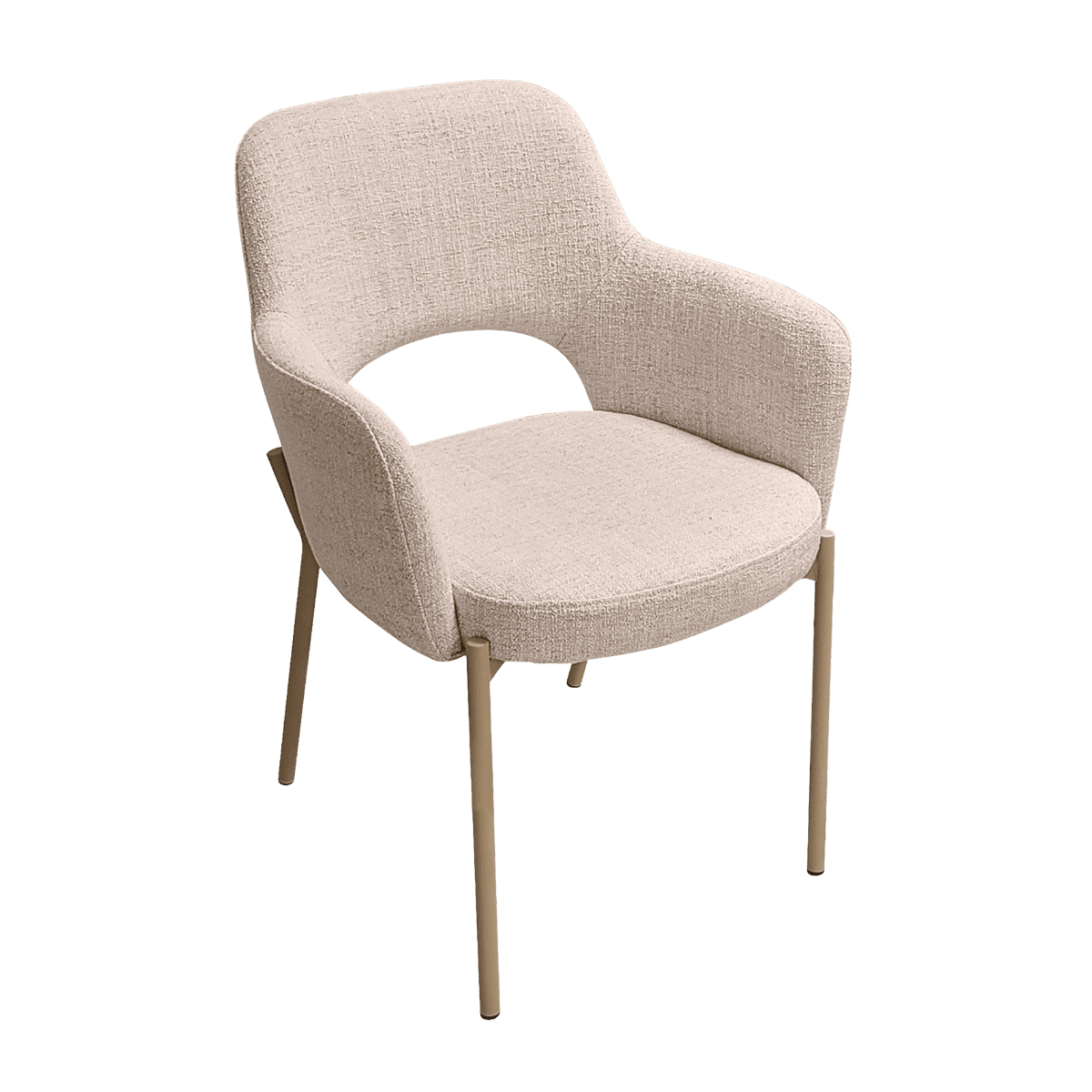 Chaise pour table à manger en tissu