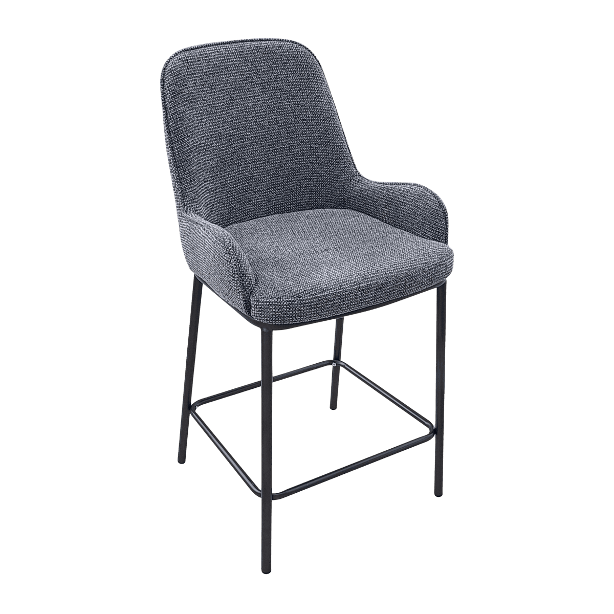 Chaise de bar en tissu