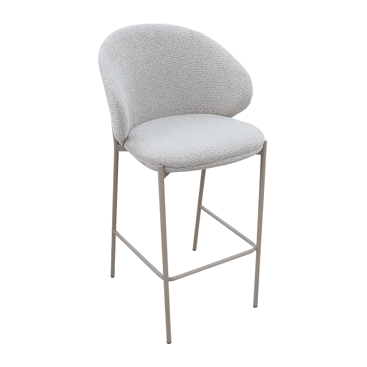 Chaise de bar en tissu