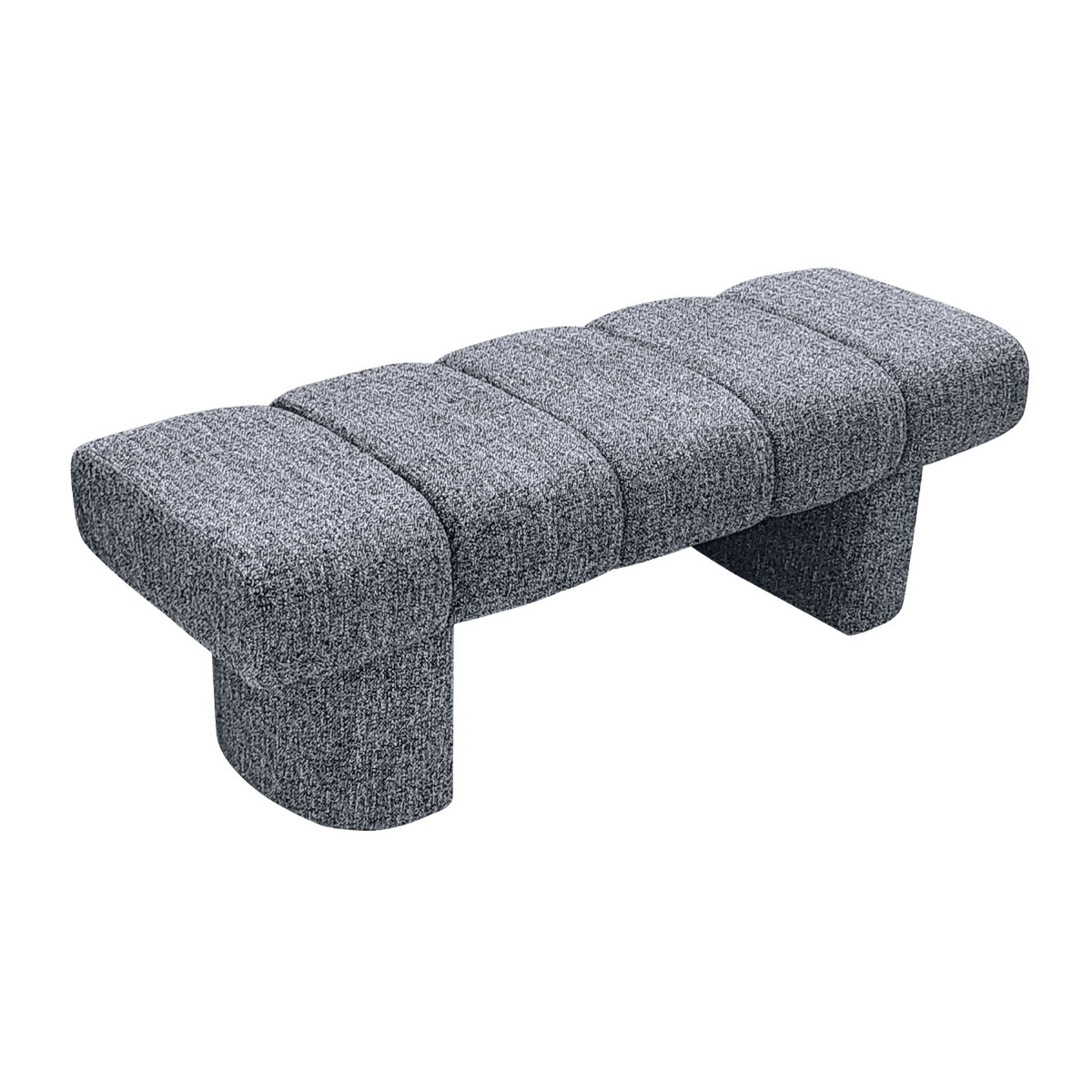 Pouf / banc en tissu