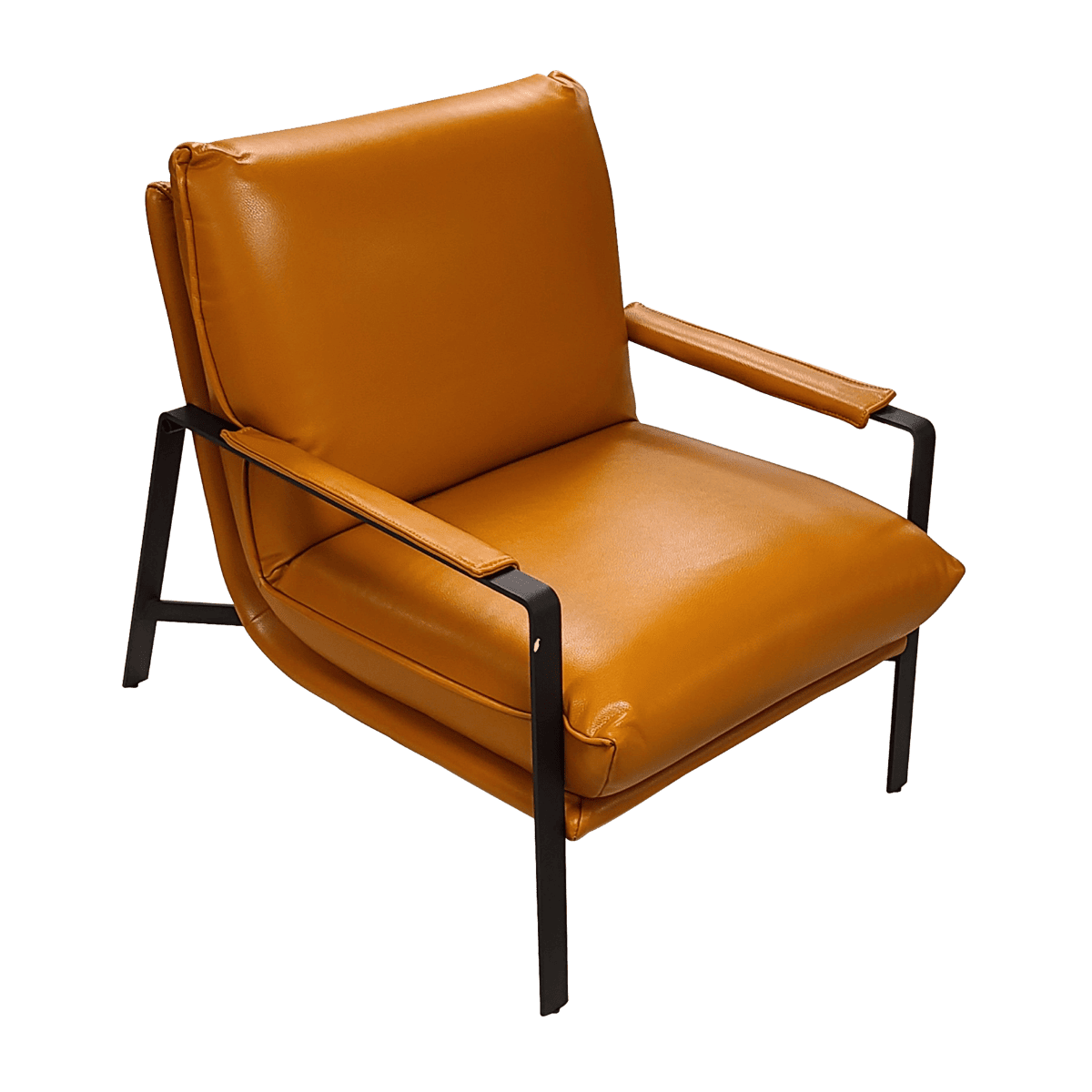 Fauteuil club en cuir