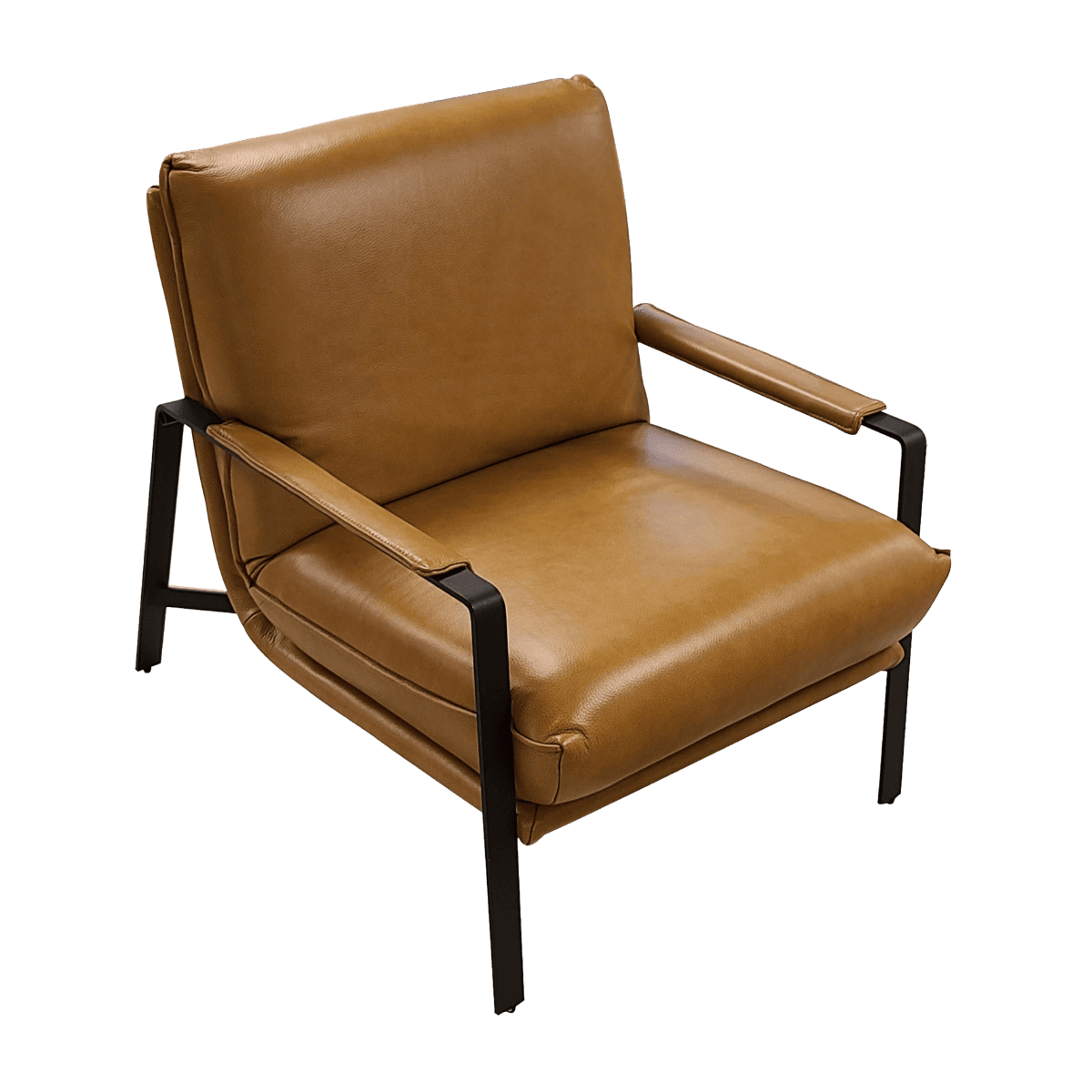 Fauteuil club en cuir