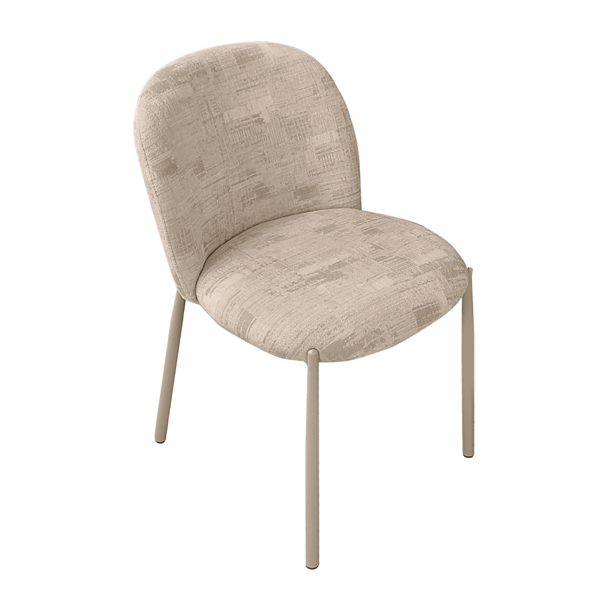 Chaise pour table à manger en tissu
