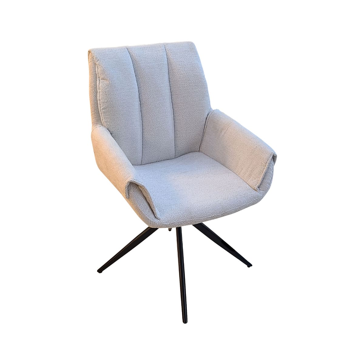 Chaise pour table à manger en tissu
