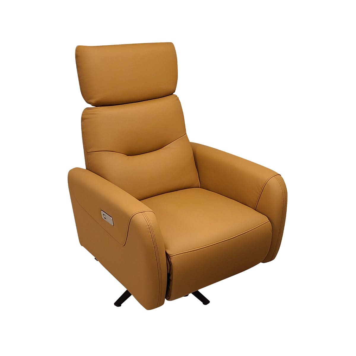 Fauteuil relax en cuir avec mécanisme