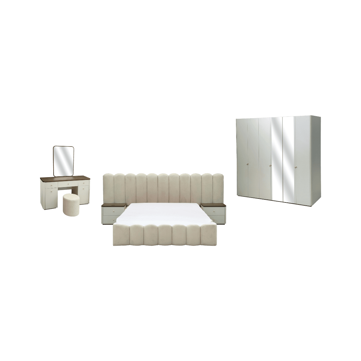 Chambre à coucher complète INES