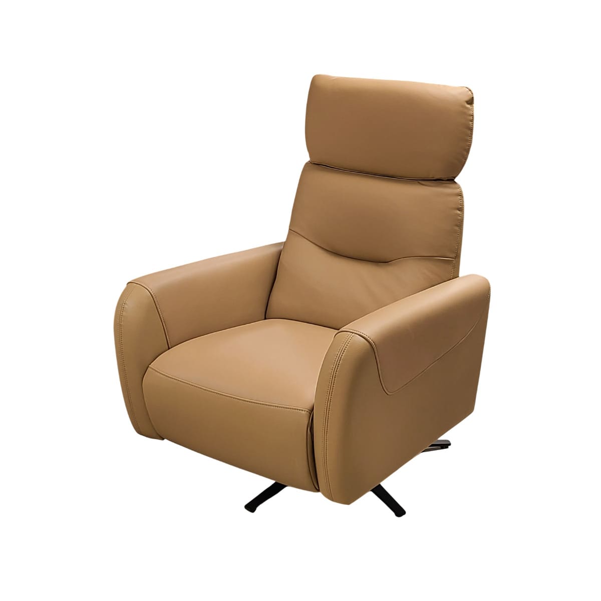 Fauteuil relax en cuir avec mécanisme