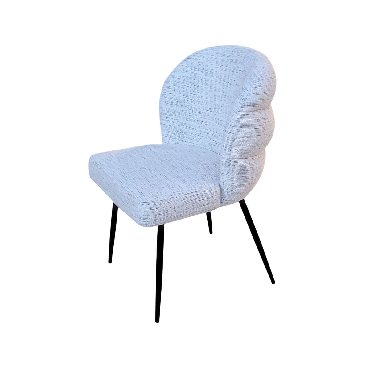 Chaise pour table à manger en tissu