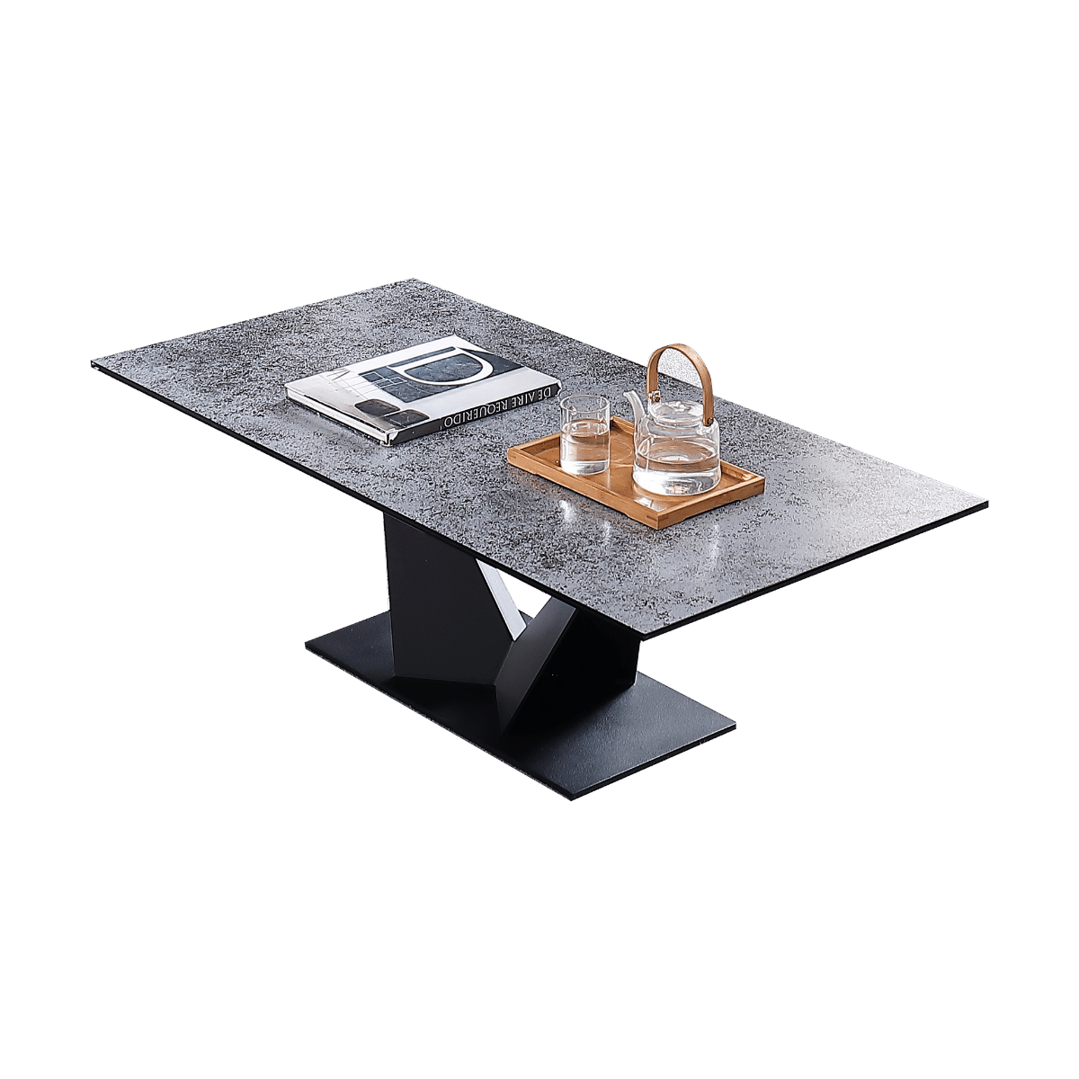 Table basse en verre