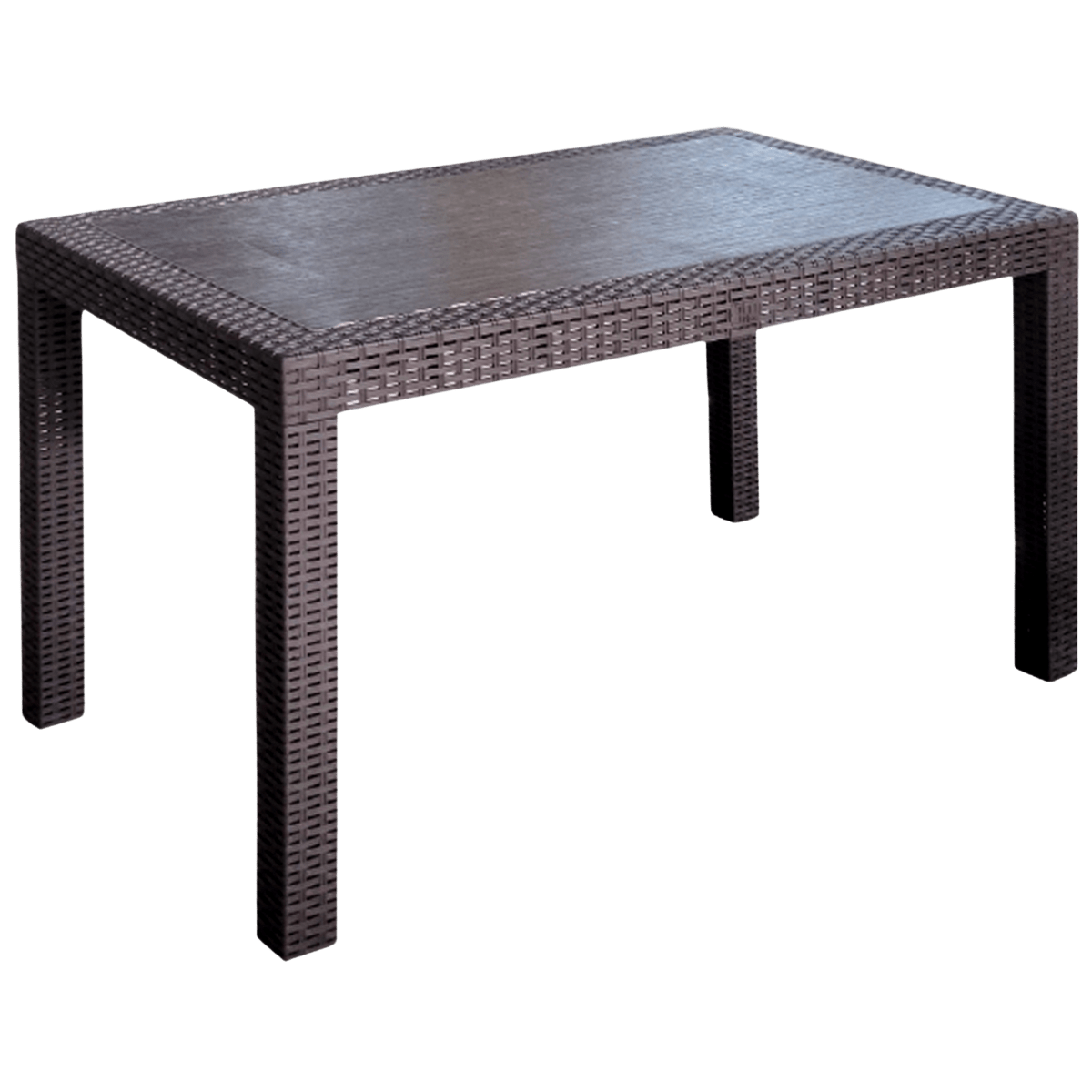 Table rectangle rattan