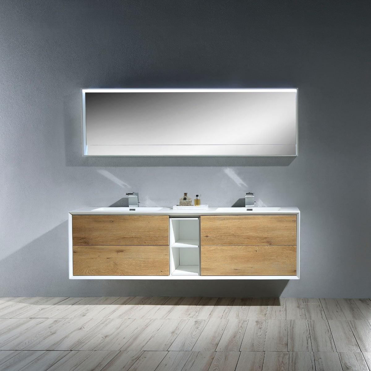 Meuble vasque double FLOY