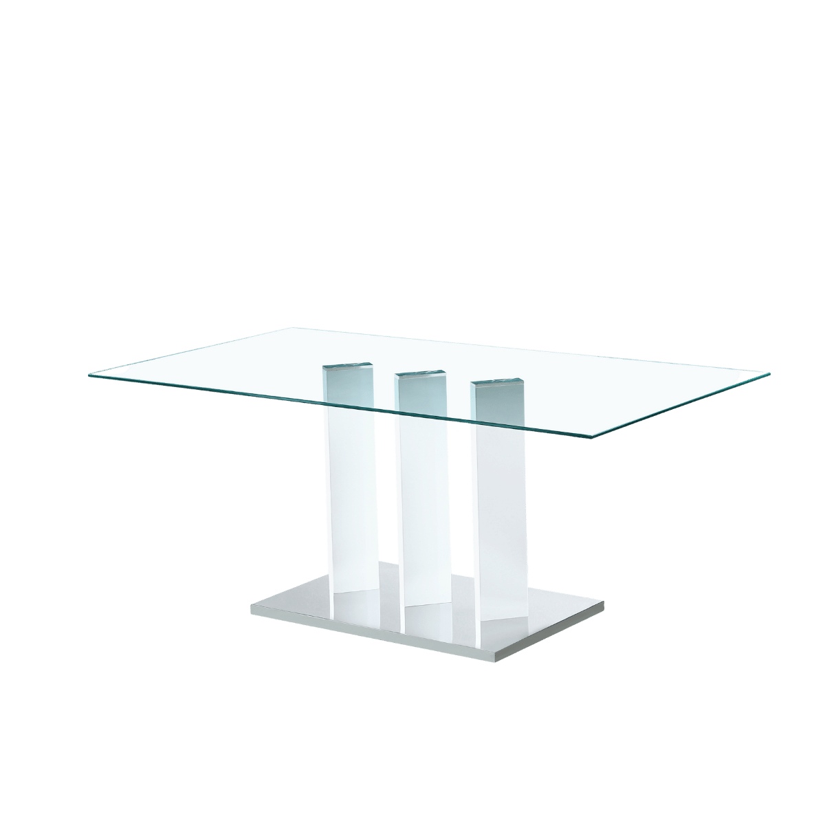 Table basse en verre